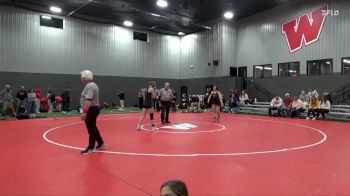 JV-36 lbs Round 3 - Adalyn Clark, Prairie, Cedar Rapids vs Marissa Nolte, Benton Community