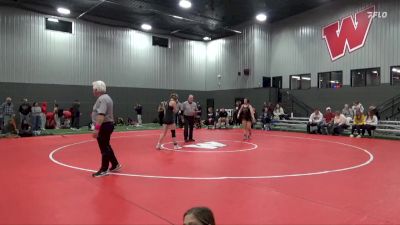 JV-36 lbs Round 3 - Adalyn Clark, Prairie, Cedar Rapids vs Marissa Nolte, Benton Community