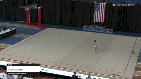 Ariella Landau - Hoop - 2021 Rhythmic Elite Qualifier
