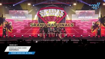 Idaho All-Star Cheer - Inferno [2024 L3 Senior Coed - D2 - Small Day 1] 2024 Spirit Sports Grand Nationals