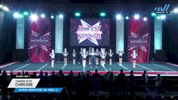 Cheers Elite - Chrome [2024 L4 Senior Coed - D2 - Small - A Day 1] 2024 JAMfest Cheer Super Nationals