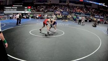 D 1 138 lbs Quarterfinal - Davin Weiland, Hahnville vs Samuel Favaza, Fontainebleau