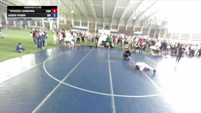 84 lbs Cons. Semi - Ryston Carmona, Payson Lion Wrestling Club vs Addis Fager, Empire Wrestling Club