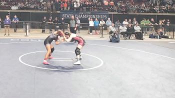 G 120 lbs 1st Place Match - Ryleigh Blanchard, Lafayette Girls vs Lynette Elizondo, South Beauregard Girls