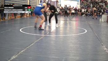 140 lbs Cons. Round 4 - Lola Jensen, Stansbury vs Rouqaiya Abdulhameed, Meridian