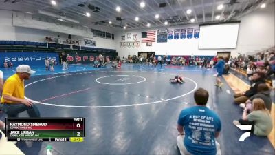 49 lbs Quarterfinal - Raymond Smerud, Cowboy Kids WC vs Jake Urban, Camel Kids Wrestling