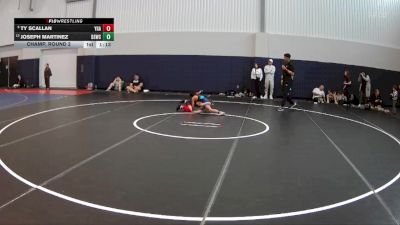 70 lbs Champ. Round 2 - Ty Scallan, Youngsville Gladiators Academy vs Joseph Martinez, Dead Shot Wrestling Club