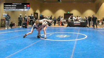 120 lbs Cons. Quarters - Santino Edgar, Elite vs Evan Villecco, Seagull Wrestling Club