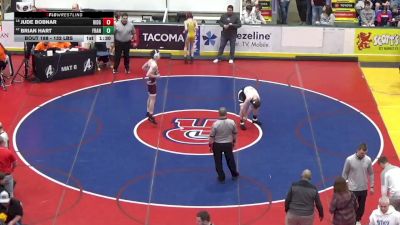 132 lbs Round Of 64 - Jude Bobnar, Ridgway vs Brian Hart, Franklin