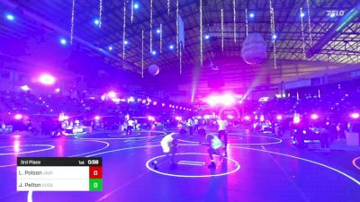 144 lbs 3rd Place - Logan Polson, Unattached vs Jonathan Pelton, Dodge City TC