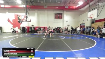 100 lbs Cons. Round 2 - Jonah Moore, Speedway vs Dustin Collier, Invicta Wrestling Academy