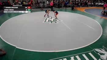 77-84 lbs 5th Place Match - Tanner Brucker, Falcon Youth Wrestling vs Jordy Teran, Alber Athletics