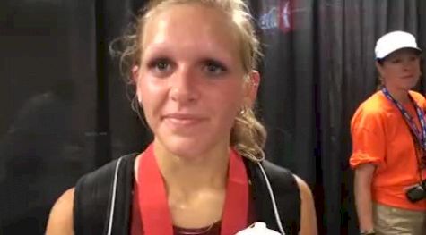 Lisa Koll 10k runner up 2010 USATF Outdoor Championships