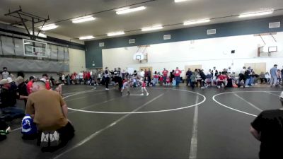 43 lbs 5th Place Match - Cash Thompson, Grace Wrestling Club vs Santiago Valencia, Cougar Wrestling Club