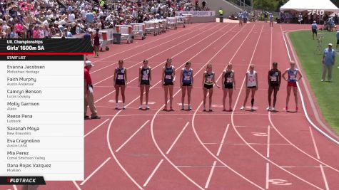 High School Girls' 1600m 5A, Finals 1