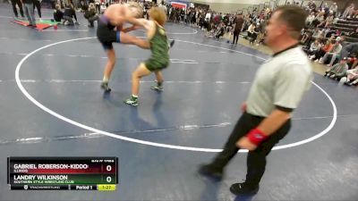 157 lbs Champ. Round 3 - Landry Wilkinson, Southern Style Wrestling Club vs Gabriel Roberson-Kiddoo, Illinois