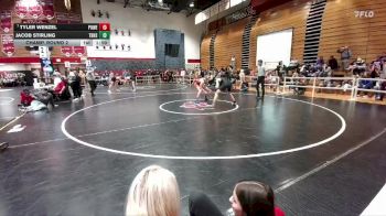 144 lbs Champ. Round 2 - Tyler Wenzel, Powell vs Jacob Stirling, Thunder Basin