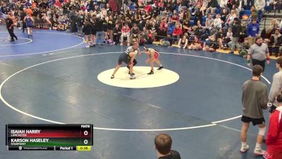 116 lbs Cons. Round 3 - Isaiah Harry, Lancaster vs Karson Haseley, Starpoint