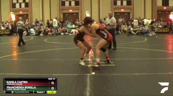 138/148 Quarterfinal - Francheska Bonilla, Vipers Orange Crush vs Kamila Castro, Cordoba Trained