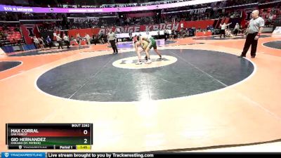 2A 170 lbs Cons. Round 2 - Max Corral, Oak Forest vs Gio Hernandez, Chicago (St. Patrick)