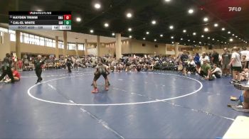 126 lbs Champ. Round 2 - Hayden Trimm, Guerilla Wrestling Academy vs Cal-el White, Saraland