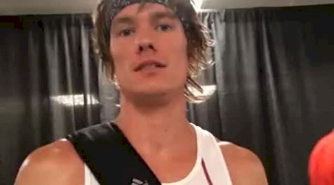 Jack Bolas after Qualifying for the 1500 Final 2010 USATF Championships