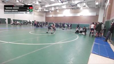 150 lbs Cons. Round 4 - Michael Jimenez, La Quinta vs German Ampude, Cabrillo (Long Beach)