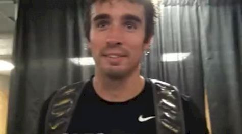 Will Leer after qualiying for the 1500 Final