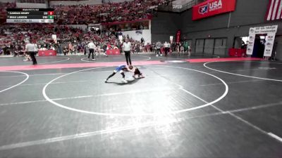 63 lbs Cons. Round 3 - Camdan Henry, Omro Youth Wrestling vs Beau Landon, Reedsburg Youth Wrestling Club