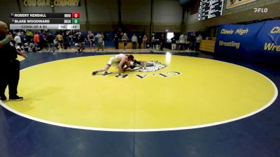 168 lbs Consi Of 8 #2 - Robert Kendall, Windsor (CO) vs Blake Woodward, Buchanan