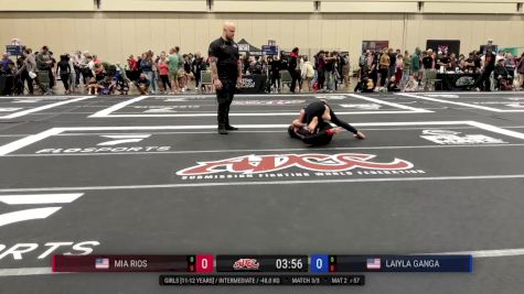 Mia Rios vs Laiyla Ganga 2025 ADCC Orlando Open/Youth Trials