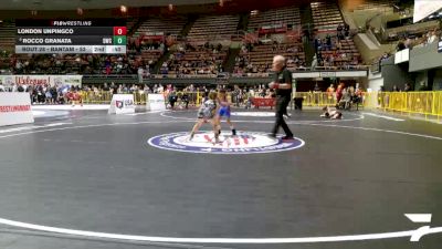 Bantam - 62 lbs Champ. Round 1 - Diego Cortez vs Emma Munson, LAWC