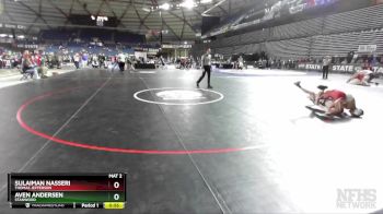 3A 113 lbs Cons. Round 4 - Aven Andersen, Stanwood vs Sulaiman Nasseri, Thomas Jefferson