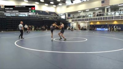 149 lbs Cons. Round 2 - Emilio Medina, Moorpark College vs Jose Lira, Santa Ana College