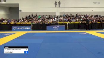 Luis Antonio Hernandez Gomez vs Robert Wrobel 2024 World Masters IBJJF Jiu-Jitsu Championship