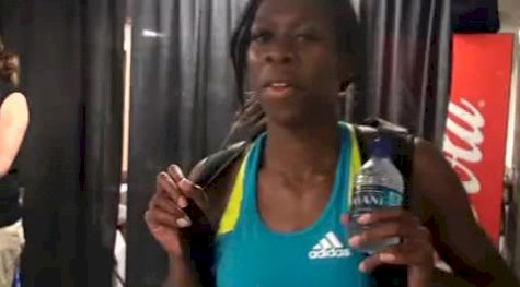 Francena McCorory 2nd 400 2010 USATF Championships