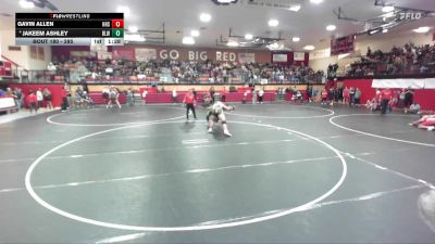 285 lbs Champ. Round 2 - Gavin Allen, Hillcrest vs Jakeem Ashley, Blackfoot