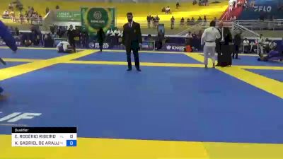 ERMESON ROGÉRIO RIBEIRO DE SOUSA vs KAUÃ GABRIEL DE ARAUJO BARBOSA 2023 Brasileiro Jiu-Jitsu IBJJF