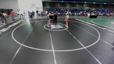 124 lbs Consi Of 8 #1 - Elizabeth Donovan, NH vs Sophia Ball, IL