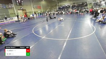 175 lbs Champ. Round 1 - Deegan Hill, Centerfield vs Cruz Blom, Idaho Falls Tiger Wrestling