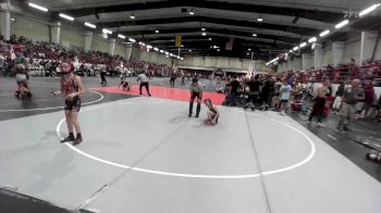 72 lbs Round Of 16 - Ava Trujillo, Top Rank vs Jaxi Jean Downing, Valley Bad Boys