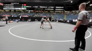 165 lbs Cons. Round 5 - 4 Dylan Whitt, Grand View vs 9 Reese Jones, Life