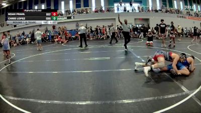 155 lbs Round 1 (6 Team) - Noah Prahl, Buxton vs Chris Lopez, KONG MS