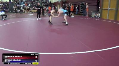 16U-14 lbs Round 2 - Nathan Blaschke, FWA vs Kamdyn Kraklio, Pack 732