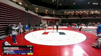 138 lbs Cons. Round 5 - Chase Dyer, Raw Wrestling Club vs Quinn Livingston, Cascia Hall Wrestling Club