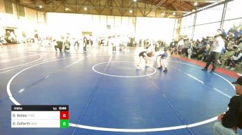 119 lbs Consi Of 4 - Brody Bates, Team Tulsa Wrestling Club vs Brice Goforth, Heat