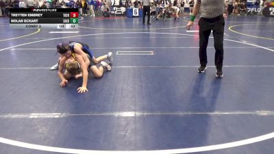 90 lbs Consy 3 - Treyten Embrey, Tech Fall Elite vs Nolan Eckart, Saegertown