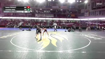 138 lbs Cons. Semi - Cooper Wing, Timberline vs Kaias Frogley, Centennial