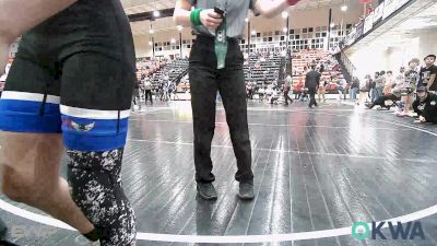 96 lbs Rr Rnd 4 - Cooper Johnson, Raw Wrestling Club vs Addilyn Ashton, Bartlesville Wrestling Club