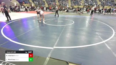 113 lbs Consi Of 8 #2 - Natalia Wahlert, Monte Vista Takedown Club vs Leslee Martinez, Southwest Hammers